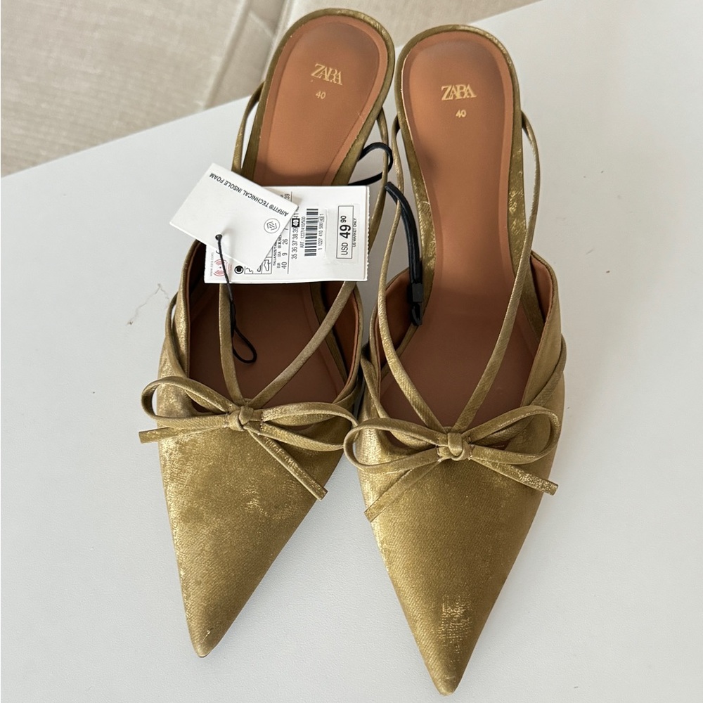 Zara heels. Brand new.